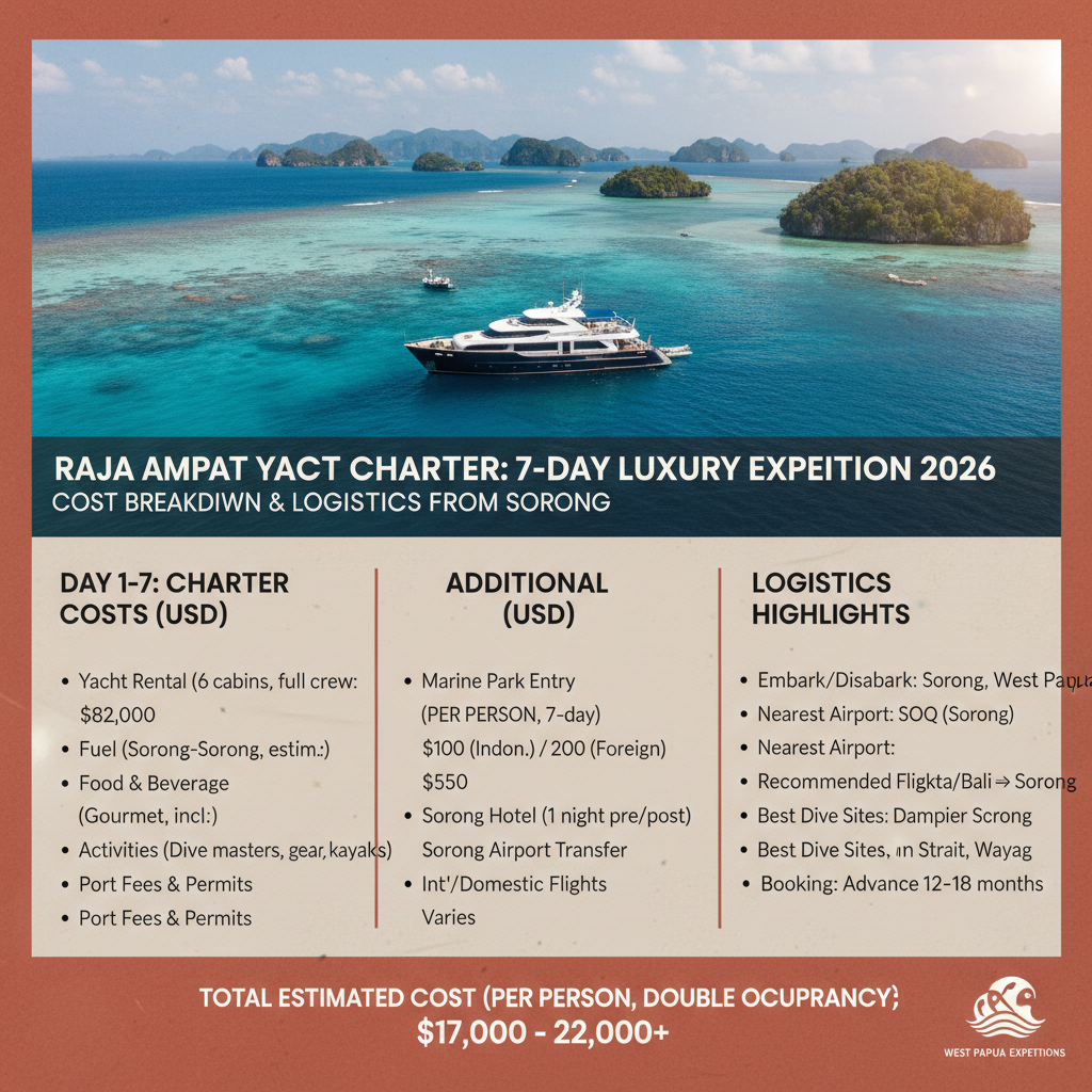 Raja Ampat Yacht Charter S — Raja Ampat Yacht Charter Cost 202…